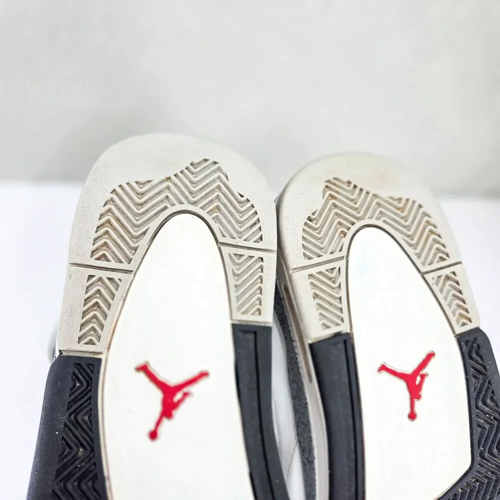 Air Jordan 4 Retro White Cement GS 6.5Y Women’s 8 IB4171-100 No Box
